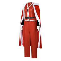 Violent Night 2 (2026) Mrs. Claus Red Santa Outfits Halloween Cosplay Costume 