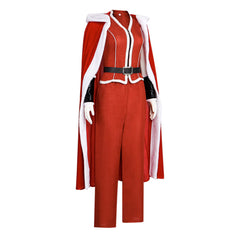 Violent Night 2 (2026) Mrs. Claus Red Santa Outfits Halloween Cosplay Costume 