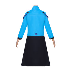 Virgin Punk (2025) Clockwork Girl Ubu Kamigori Blue Jacket Dress Set Outfits Cosplay Costume 