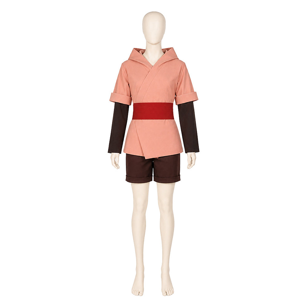 Visions Presents (2026) Lah Kara Pink Jedi Set Outfits Cosplay Costume