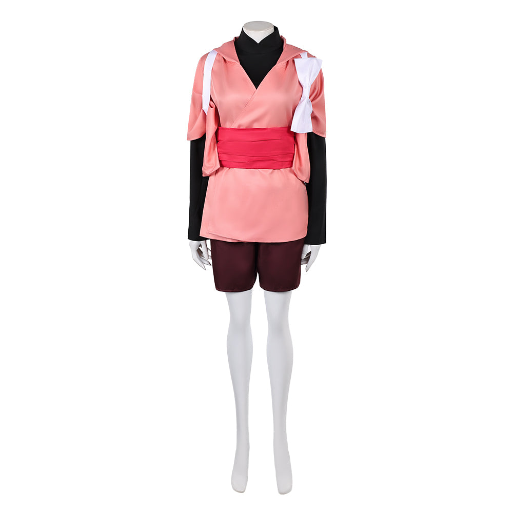 Visions Presents (2026) Lah Kara Pink Tunic Set Outfits Cosplay Costume 