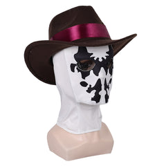 Watchmen Chapter I (2024) Rorschach Mask Hat Head Cover Cosplay Accessories Props