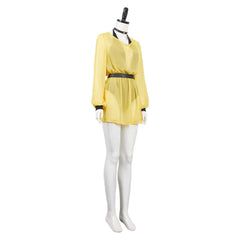 Watchmen Chapter I (2024) Silk Spectre Yellow Outfits Cosplay Costume Halloween Carnival Suit 