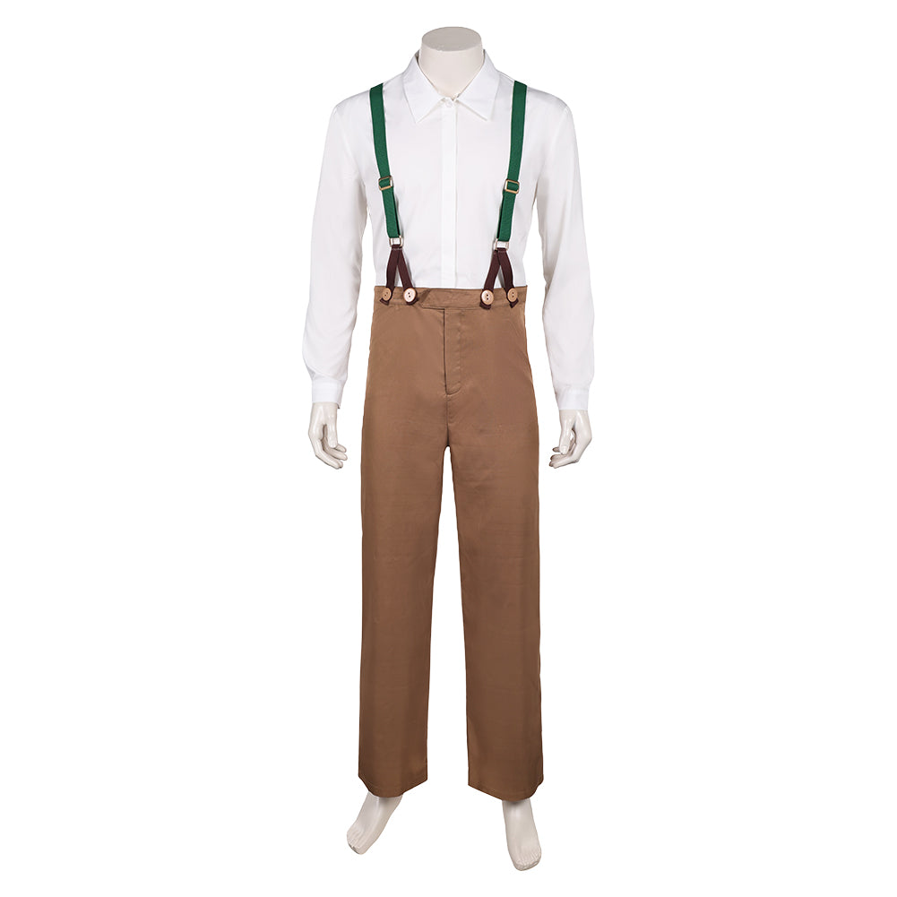 When the Wind Blows Jim Bloggs Shirt Trousers Set Outfits Cosplay Costume 