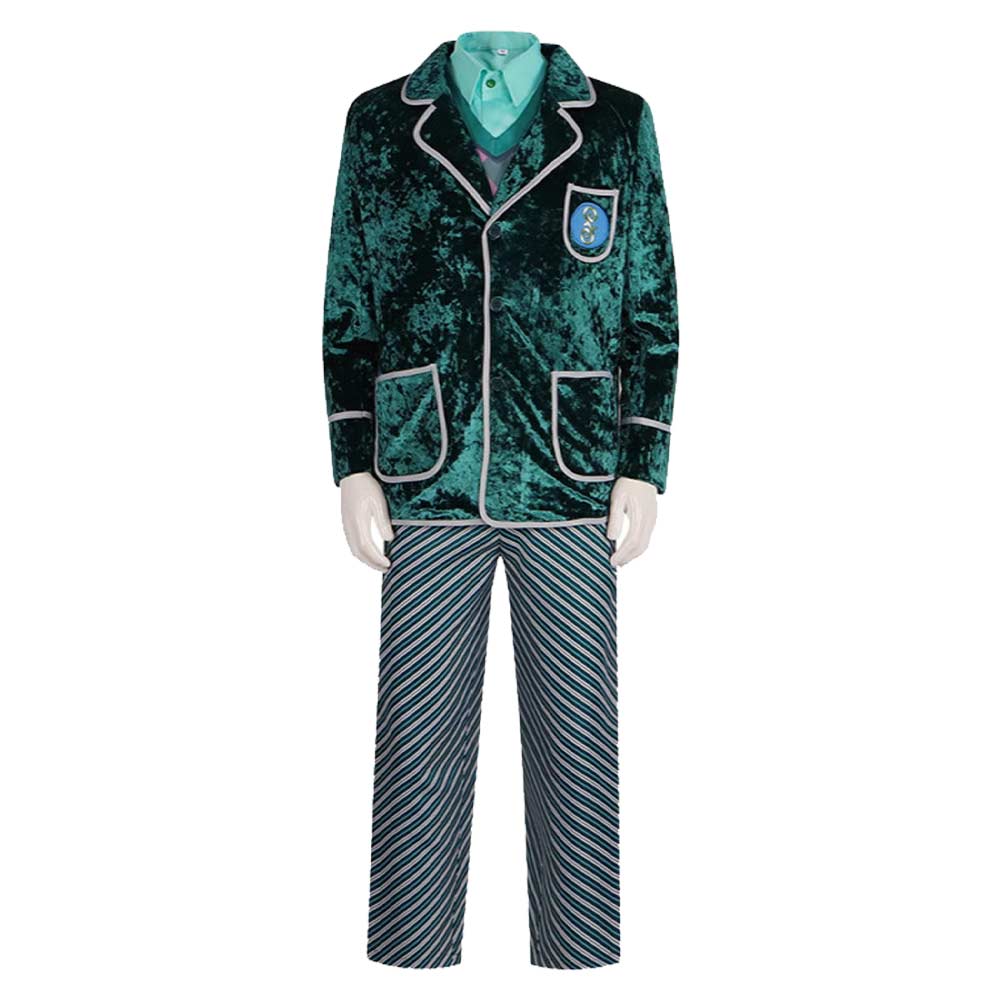 Wicked (2024) Boq Green School Uniform Outfits Cosplay Costume 