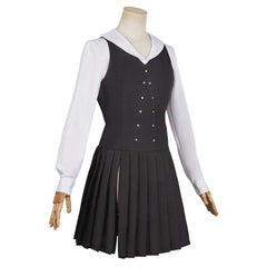 Wicked (2024) Elphaba Black Uniform Skirt Outfits Cosplay Costume 