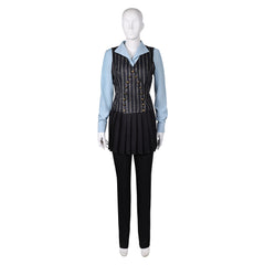 Wicked (2024) Elphaba School Waistcoat Vest Shirt Outfits Cosplay Costume 