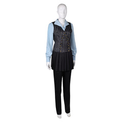 Wicked (2024) Elphaba School Waistcoat Vest Shirt Outfits Cosplay Costume 