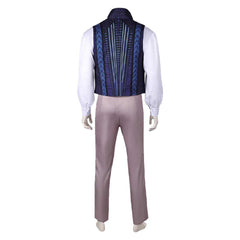 Wicked (2024) Fiyero Blue Set Outfits Cosplay Costume 