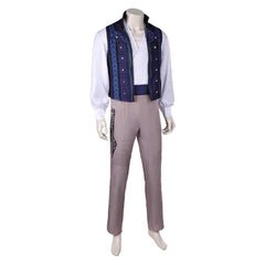 Wicked (2024) Fiyero Blue Set Outfits Cosplay Costume 