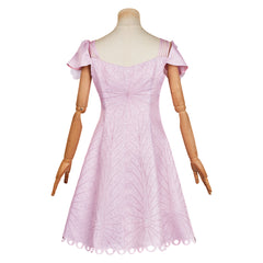 Wicked (2024) Glinda Pink Hole Dress Outfits Cosplay Costume