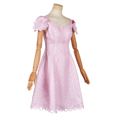 Wicked (2024) Glinda Pink Hole Dress Outfits Cosplay Costume