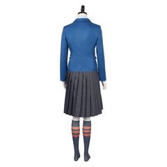 Wicked Glinda Blue School Uniform Dress Outfits Cosplay Costume Halloween Carnival Suit