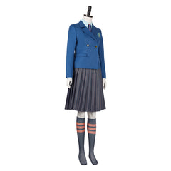 Wicked Glinda Blue School Uniform Dress Outfits Cosplay Costume Halloween Carnival Suit