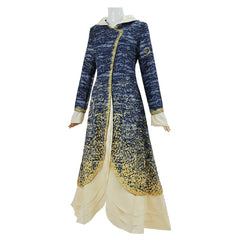 Wicked Madame Morrible Blue Dress Coat Outfits Cosplay Costume