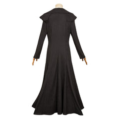 Wicked: For Good (2025) Elphaba Black Coat Trousers Set Outfits Halloween Cosplay Costume