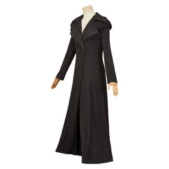 Wicked: For Good (2025) Elphaba Black Coat Trousers Set Outfits Halloween Cosplay Costume