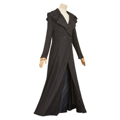 Wicked: For Good (2025) Elphaba Black Coat Trousers Set Outfits Halloween Cosplay Costume