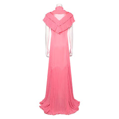 Wicked: For Good (2025) Glinda Pink Sleepwear Dress Robe Set Outfits Cosplay Costume 