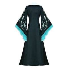 Wicked: For Good (2025) Madame Morrible Deep Green Dress Outfits Cosplay Costume