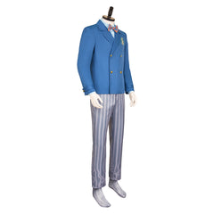 Wicked: For Good (2025) Men's School Uniforms Blue Set Outfits Cosplay Costume