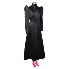 Wicked: For Good (2025) Nessarose Black Dress Pink Socks Set Outfits Cosplay Costume