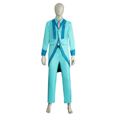 Wicked: For Good (2025) Pfannee Men's Blue School Uniform Set Outfits Cosplay Costume