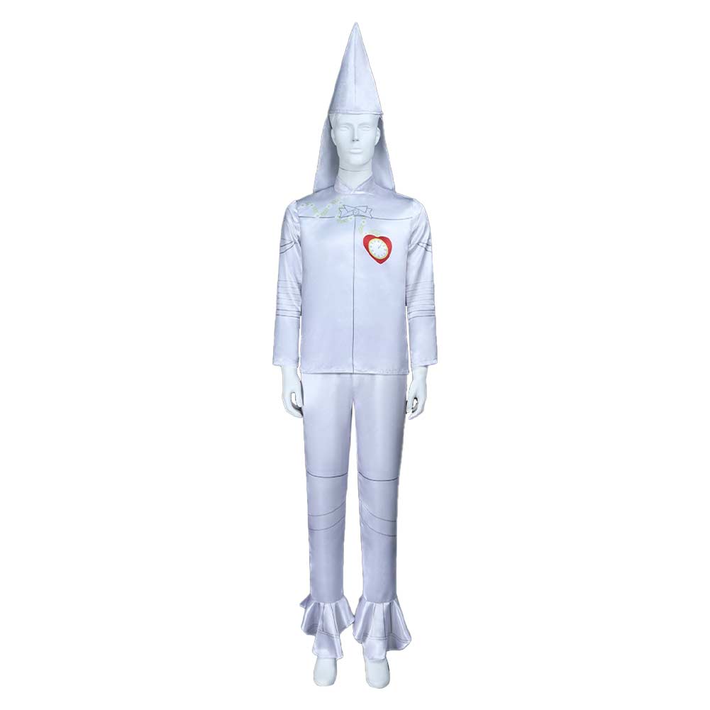 Wicked: For Good (2025) Tin Man White Set Outfits Cosplay Costume 