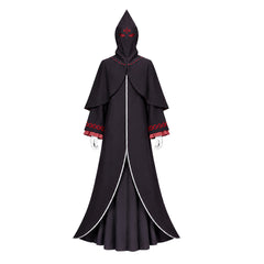Witch Cultists Black Robe Set Outfits Cosplay Costume Halloween Suit - Pre-order