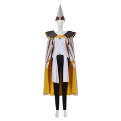 Witch Hat Atelier (2026) Alaira White Yellow Witch Set Outfits Cosplay Costume