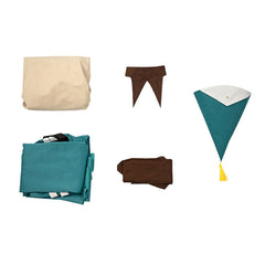 Witch Hat Atelier (2026) Coco Cyan Cloak Witch Set Outfits Cosplay Costume