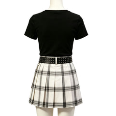 Wizards Beyond Waverly Place (2026) Billie Russo Blue Jacket Skirt Set Outfits Cosplay Costume