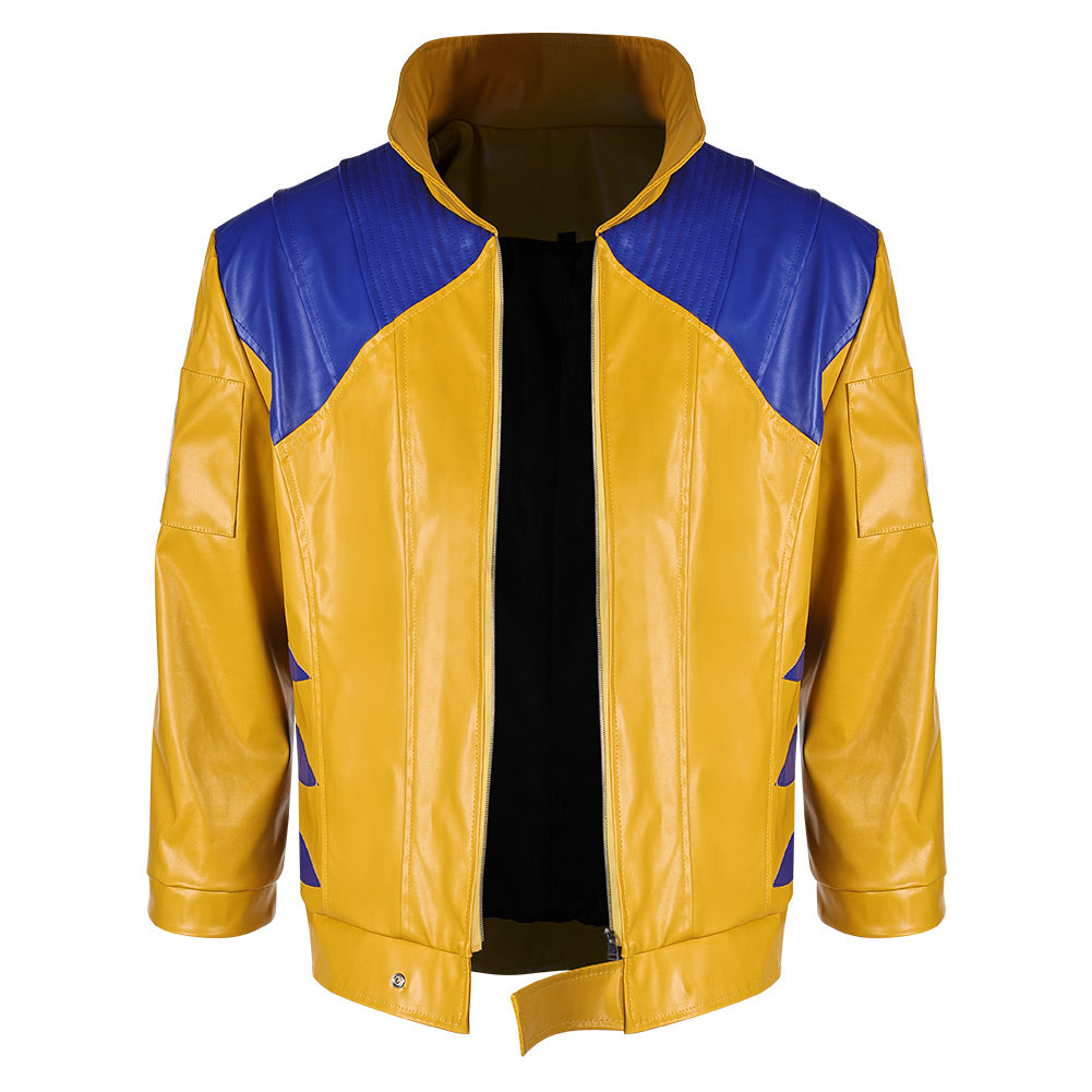 Wolverine Logan Default Yellow Jacket Coat Outfits Cosplay Costume