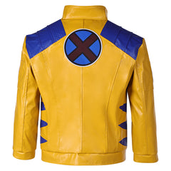 Wolverine Logan Default Yellow Jacket Coat Outfits Cosplay Costume