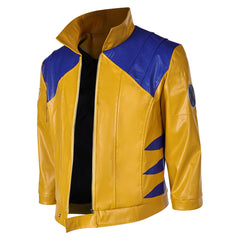 Wolverine Logan Default Yellow Jacket Coat Outfits Cosplay Costume