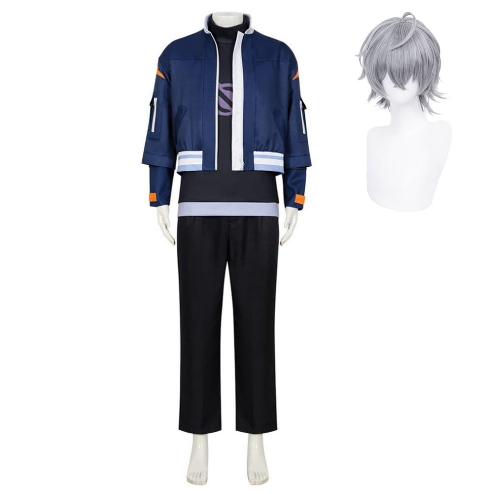 Game Zenless Zone Zero (2024) Wise Black Set Outfits Cosplay Costume Halloween Carnival Suit