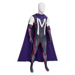 X-Men '97 (2024) Magneto Black Jumpsuit Outfits Cosplay Costume 