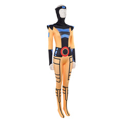 X-Men '97 Jean Grey Yellow Blue Jumpsuit Battle Outfits Cosplay Costume 