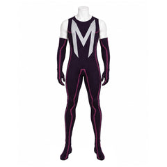 X-Men '97 Magneto Purple Cloak Jumpsuit Set Outfits Cosplay Costume 