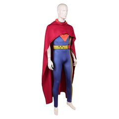 X-Men '97 Season 2 (2026) Bishop Blue Jumpsuit Red Cloak Set Outfits Cosplay Costume 