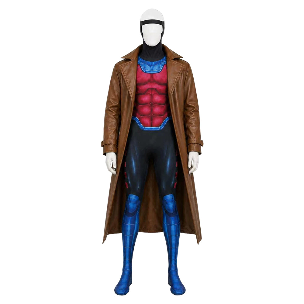 X-Men '97 Season 2 (2026) Gambit Jumpsuit Jacket Set Outfits Cosplay Costume