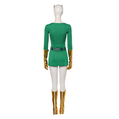 X-Men '97 Season 2 (2026) Jean Grey Green Dress Set Outfits Cosplay Costume