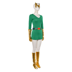 X-Men '97 Season 2 (2026) Jean Grey Green Dress Set Outfits Cosplay Costume