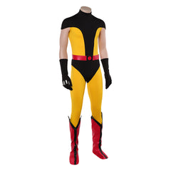 X-Men '97 Season 2 (2026) Wolverine Black Yellow Jumpsuit Set Outfits Cosplay Costume