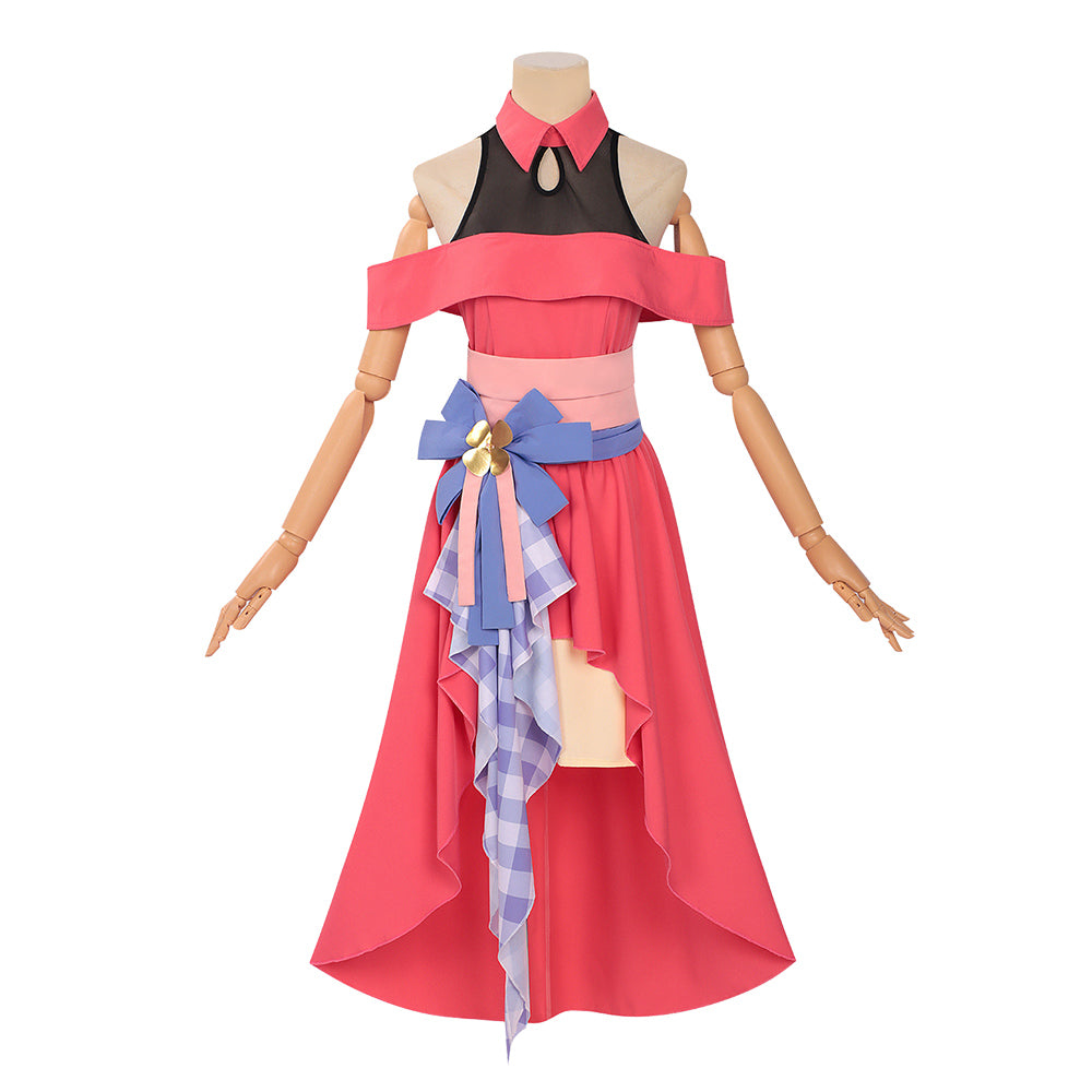 Yor Forger Extra Misson Pink Dress Outfits Cosplay Costume Halloween Carnival Party Suit