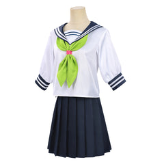 You And I Are Polar Opposites (2026) Manami Suzuki Blue School Uniform Set Outfits Cosplay Costume