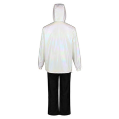 Yuji Itadori 83 Years Old White Hoodie Pants Set Outfits Cosplay Costume