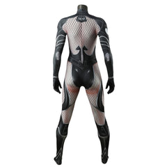 Mv Rivals (2025) Invisible Woman Susan Storm Black Jumpsuit Outfits Cosplay Costume