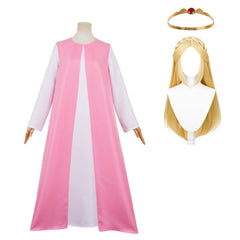 The Legend Of Zelda: Echoes Of Wisdom (2024) Zelda Pink White Dress Outfits Cosplay Costume Halloween Carnival Suit