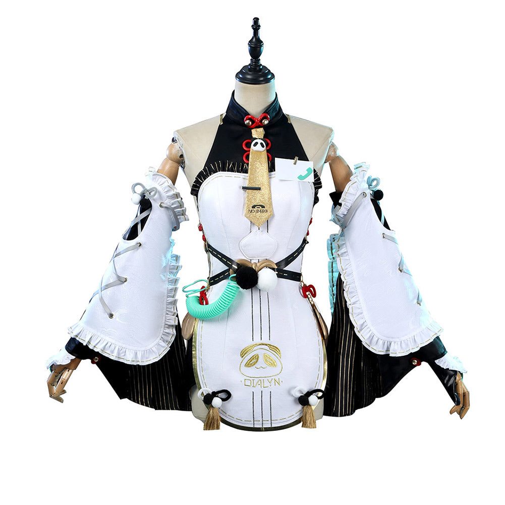 Zenless Zone Zero Dialyn White Dress Set Outfits Cosplay Costume